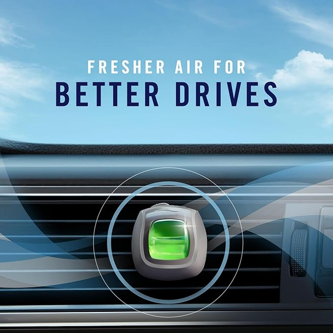 Febreze Car Air Freshener Vent Clip Berry & Bramble Scent, .06 oz. Car Vent Clip, 2 Count - Bloomnest