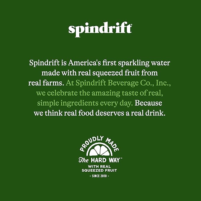 Spindrift Mango Orange Sparkling Water SpindriftSparklingWater