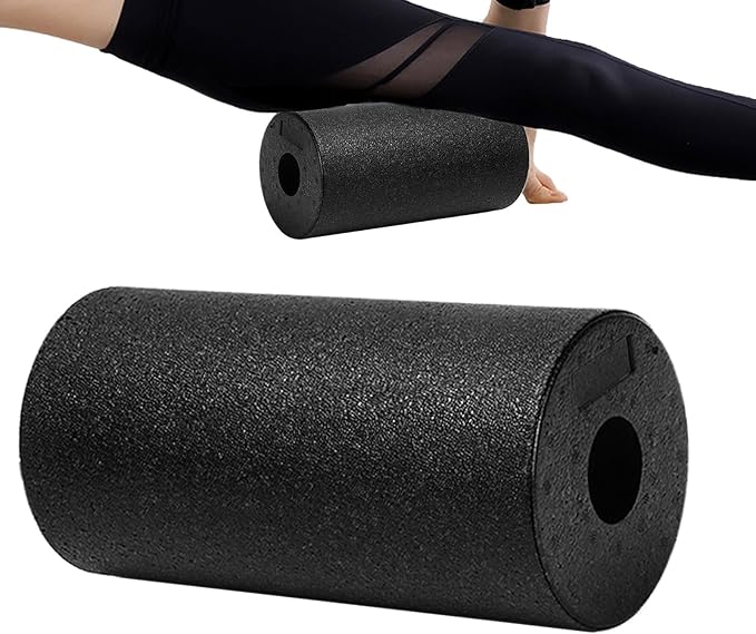 Foam Roller, Deep Tissue Massage Cylinder with Firm Support, Full Body Recovery Roller with Portable Design, Muscle Tension Relief Legs Arms Back, Neck Foot Yoga Pilates Stretching Exercise Travel - Bloomnest