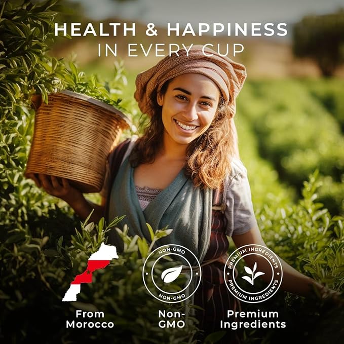 Gya Tea Co Chamomile Herbal Tea Pod (16 Count)- Decaf Wellness Tea for Body Comfort & Relaxing - Bloomnest