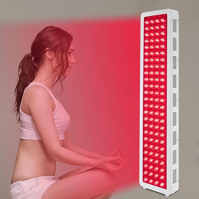 Professional Red Light Therapy Panel, 1000w Near Infrared Light, with 660nm & 850nm for Full Body Pain Relief, Muscle Recovery, Device Bloomnest