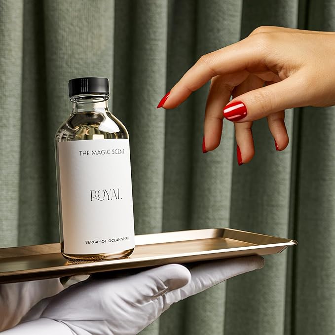 The Magic Scent Royal Hotel Diffuser Oil - Cold-Air & Ultrasonic Scented Oils for Diffuser Inspired by The Ritz Hotel, London - Essential Oils for Diffusers Aromatherapy - 4 fl oz, 120 mL - Bloomnest