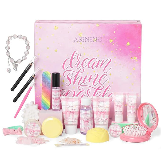 24 Day Beauty Care Advent Calendar, Makeup & Cosmetic Surprises, Birthday Gifts for Women Gift Sets, Cosmetics Gift Baskets for Women Teens Girlfriend Daughters Mothers Day Gifts - Bloomnest