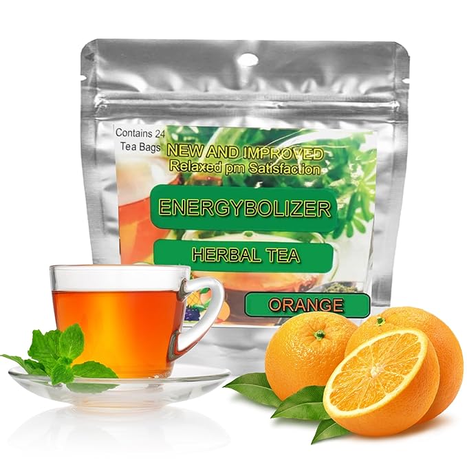 Energybolizer Perfect Weight Herbal Tea, 24 Bags (Orange) – Natural Herbal Tea for Men and Women to Support Digestion and Overall Wellness - Bloomnest