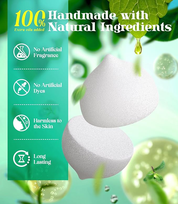 POPCHOSE Shower Steamers Aromatherapy - Eucalyptus for Shower, Stress Relief & Self Care- Home SPA Gifts, Birthday Gift for Women & Men, Shower Steamers for Sinus Relief, Quick Relief Nasal Congestion - Bloomnest