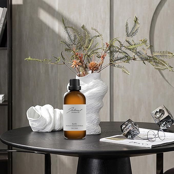 JCLOUD Karth Essential Oil for Air Machine | Hotel Scent - Pure Aromatherapy Diffuser Oil With Bergamot, Orange and Amber, Home Luxury & Hotel Scents for Essential Oil Diffusers - 100mL JCLOUD