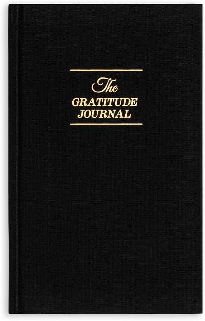 The Original Gratitude Journal 2026 for Men to Boost Confidence & Self Esteem - Daily Mindful Affirmations for Boys with Powerful Quotes and Insightful Prompts for Happiness - Premium Hardcover Black - Bloomnest