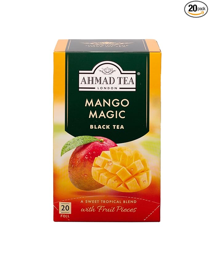 Ahmad Teas - Mango Black Tea 1.4oz - 20 Tea Bags - Bloomnest
