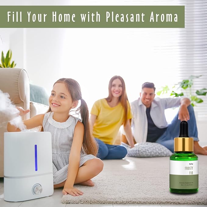 Frosty Fir Fragrance Oil, MitFlor Single Diffuser Essential Oil, Large Size Premium Grade Fragrance Oil for Soap & Candle Making, Aromatherapy Oil, Refreshing & Forest Scent for Home Fragrance, 30ml - Bloomnest