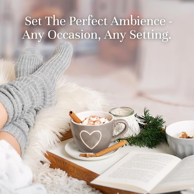 P&J Trading Cozy Home Set of 6 Fragrance Oils - Brown Sugar, Apple Pie, Coffee Cake, Café Mocha, Leather, Hot Chocolate Scented Oils for Candle Scents, Soap Making, Diffuser Oil - Bloomnest