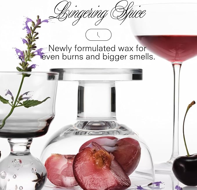 Boy Smells Starry Spice Large – Spiced Holiday Scent with Cranberry, Red Wine & Patchouli – Warm Winter Soy Wax – 27oz - Bloomnest