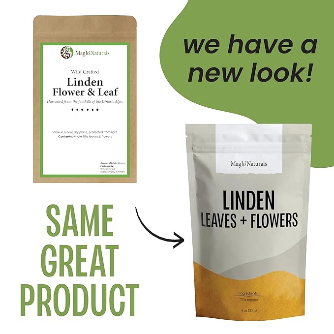 MagJo Naturals Linden Loose Leaf Tea Wild Harvest - Bloomnest