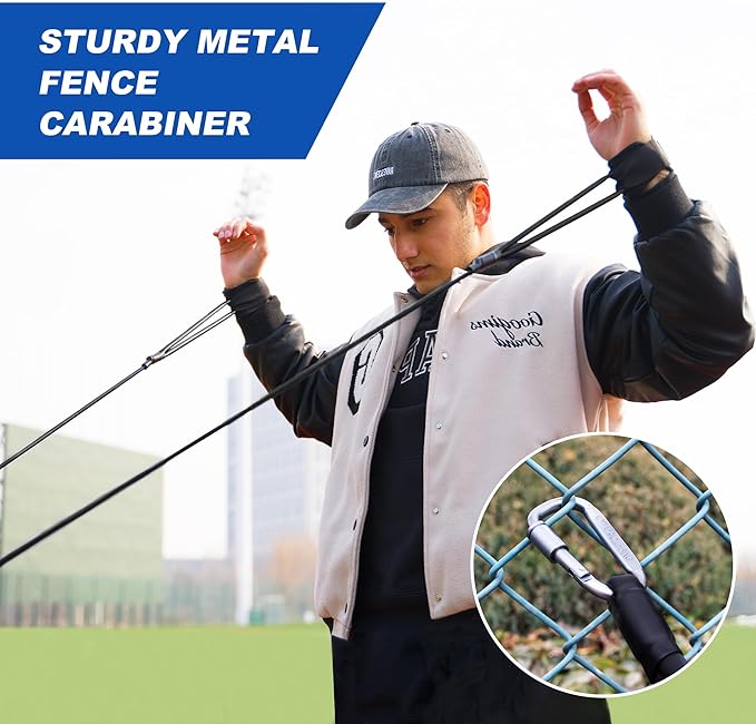 Resistance Bands for Pitchers, Baseball & Softball Training Equipment for Improving Arm Strength & Pitching Training, Baseball Pitching Bands for All Skill Levels - Bloomnest