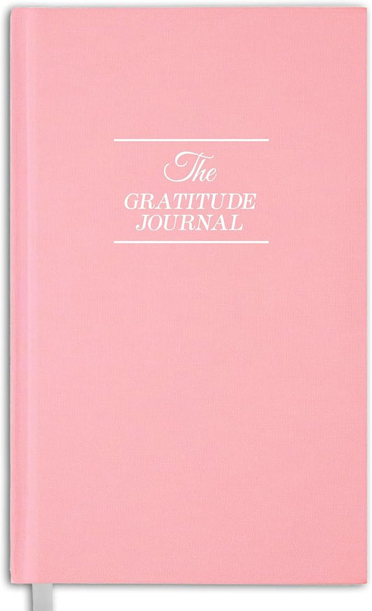 The Original Gratitude Journal for Women 2026 - Daily Gratitude Practice for Girls with Inspiring Quotes & Mindful Prompts for Affirmation Reflection and Happiness - Premium Linen Pink - Bloomnest