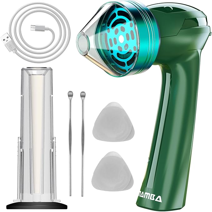 Mamba Electric Herb Grinder, 2g Spice Grinders with Loading Tool, USB Rechargeable & Portable Metal Mill for Herbs and Kitchen,Mamba Loader XL - Bloomnest