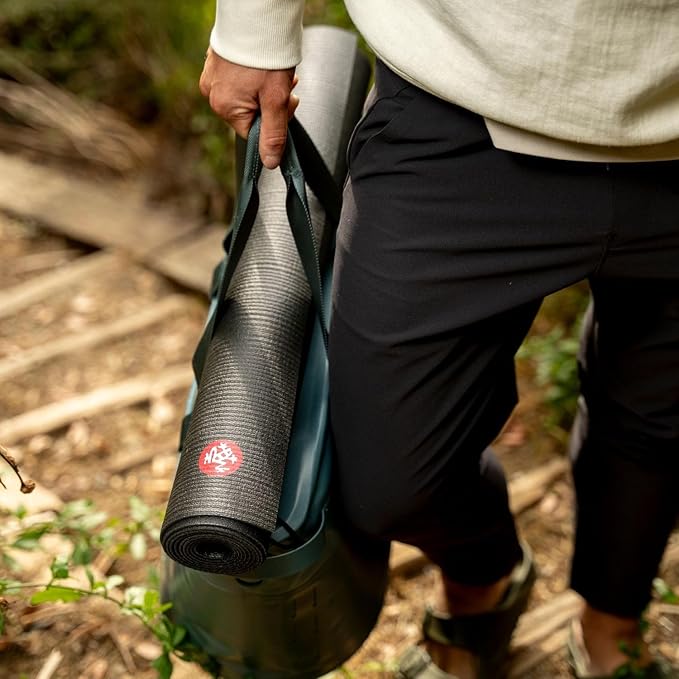 Manduka PRO Travel Yoga Mat - 2mm | Foldable & Travel Friendly | Lifetime Durability | Teacher Approved | Hygienic Construction - Bloomnest