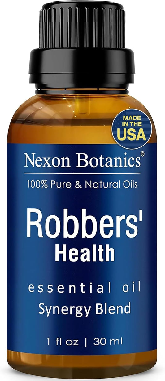 Robbers' Health Essential Oil Blend 30 ml - Immunity Boosting Thieves Oil - Natural Fighter Shield Against Impurities - Nexon Botanics - Bloomnest