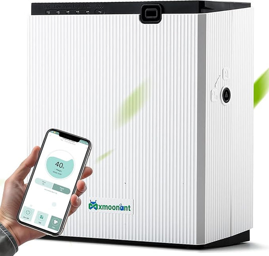 Mxmoonant Scent Air Machine for home 800ML, Aroma Diffuser App Control, Waterless Essential Oil Diffuser for Home, Mall, Office, Spa, Hotel Lobby - Bloomnest