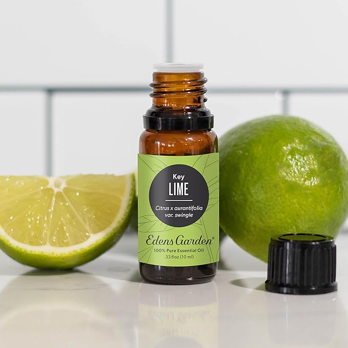 Edens Garden Lime- Key Essential Oil- 100% Pure Premium Grade, Undiluted, Natural, Therapeutic, Aromatherapy, The Best for Diffuser, Candle, Laundry, Humidifiers 10 ml (.33 fl oz) EdensGarden