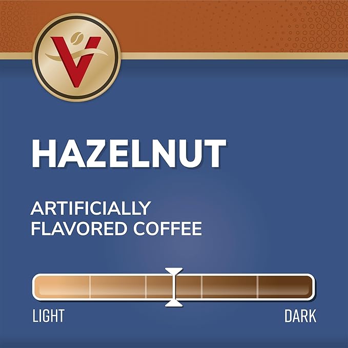 Victor Allen's Coffee Hazelnut Flavored, Medium Roast, 12 Count, Single Serve Coffee Pods for Keurig K-Cup Brewers - Bloomnest