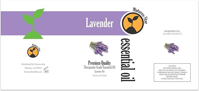 Pure Lavender Essential Oil Therapeutic Grade for Relaxation & Aromatherapy (4 Pack) - Bloomnest
