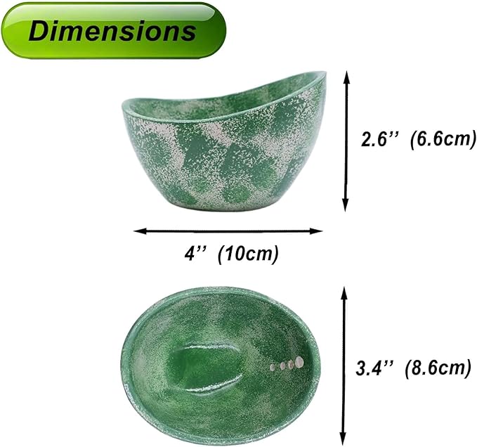 Herb Stripping Bowl with 4 Different Holes Efficient Leaf Removal Tool for Parsley Cilantro Vegetables Durable Resin Kitchen Gadget Veggie Herbs Stripper Imitation Ceramic Pottery Design - Bloomnest