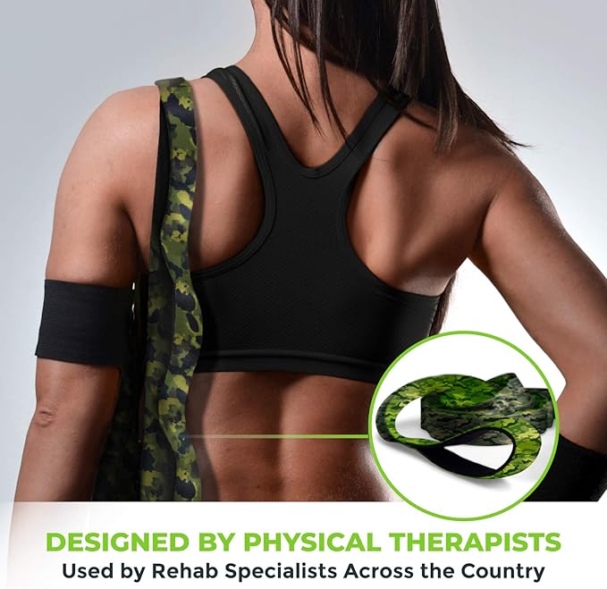 Gradient Fitness Stretching Strap for Physical Therapy, 12 Multi-Loop Stretch Strap 1.5" W x 8' L, Neoprene Handles, Physical Therapy Equipment, Yoga Straps for Stretching, Leg Stretcher. - Bloomnest