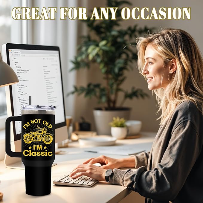 DUUV Gifts for Dad from Daughter Son Kids, Dad Tumbler for Men 40 Oz, Christmas Thanksgiving Birthday Gifts for Daddy Stepdad Elderly Father, Best Dads Ever GIft, 1PCS - Bloomnest