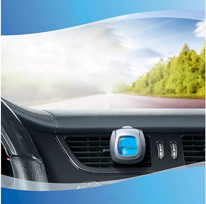 Febreze Car Vent Clip Air Freshener - Fresh-Cut Pine - Holiday Collection 2017 - Net Wt. 0.06 FL OZ (2 mL) Per Vent Clip - Pack of 2 Vent Clips - Bloomnest