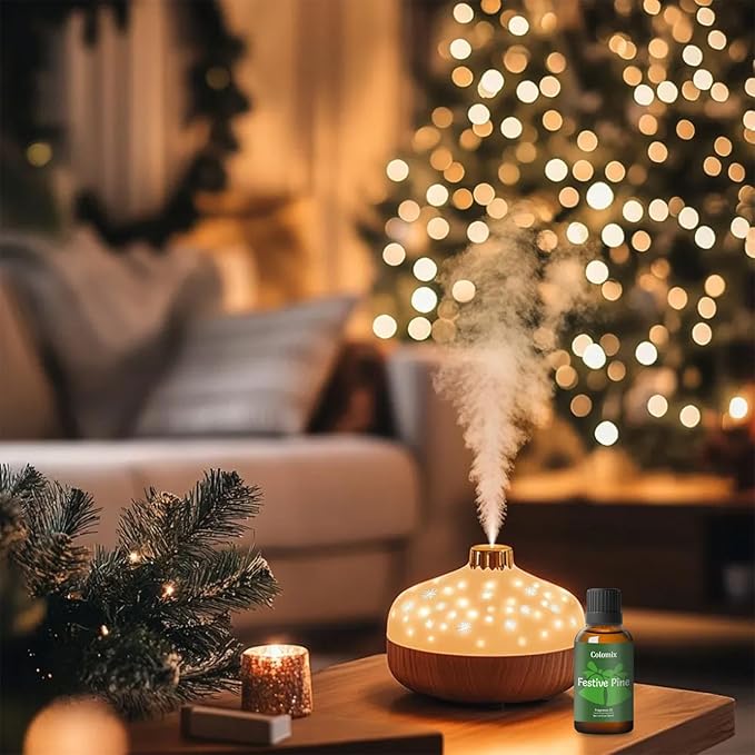 Christmas Fragrance Oils Set, 30ml x 3, Fragrance Oil for Diffuser, Candle Making, Soap Scents | Mother's Day Oil Gift Set, Essential Oils Diffuser Scents - Bloomnest