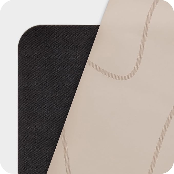 WeGym Yoga Mat, 4mm Cushioned Exercise Mat for Yoga, Pilates, Home Workouts - Anti Slip Polyurethane Suede Yoga Mat with Carrying Strap