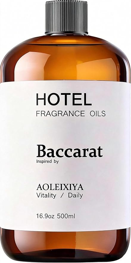 Hotel Collection Diffuser Oil Scent Inspired by The Iconic 5-Star Hotel Baccarat for Waterless Diffuser & Home Scenting Essential Oil for Ultrasonic and Crafting (16.9 Fl Oz (Pack of 1) - Bloomnest