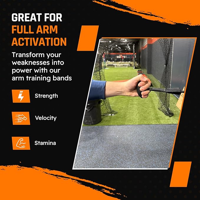 Play 9 Sports Resistance Exercise Bands Baseball Activation Elastic Training Athletes Equipment Bands - Bloomnest