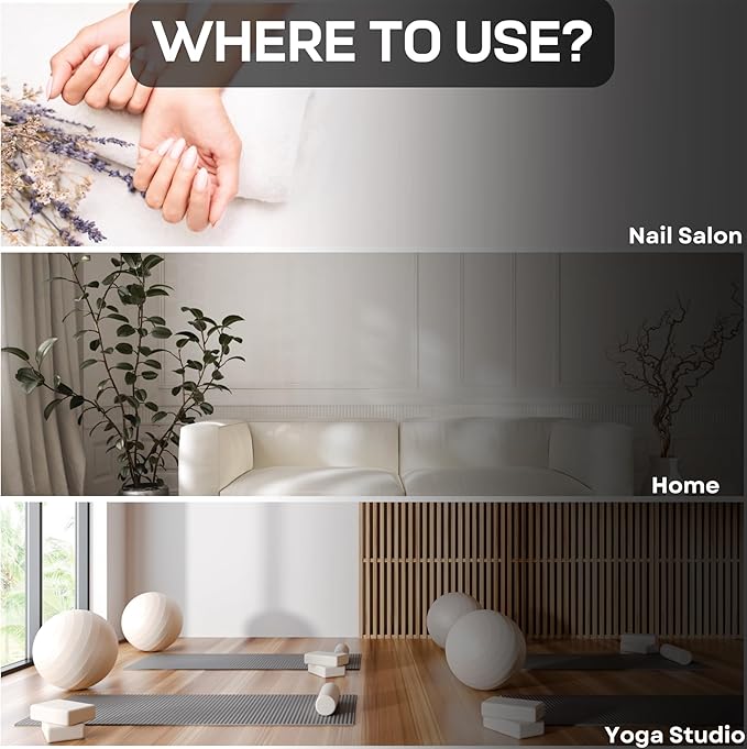 Smart Plug-in Diffuser with App Control | Waterless Cold Air Diffuser | My Way Hotel-Inspired Scent Included | 500 Sq. Ft. Coverage | Mother's Day & Housewarming Gift | Black - Bloomnest