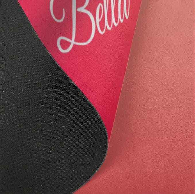 Custom Name Yoga Mat,Personalized Travel Yoga Exercise Mat,Non Slip,Perfect for Kids & Adults,Gradient Color E Series - Bloomnest