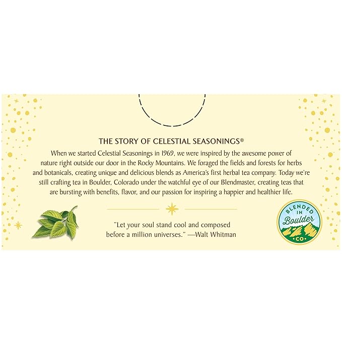 Celestial Seasonings Sleepytime Mint Herbal Tea - Caffeine Free Sleep Tea, 20 Tea Bags Per Box (Pack of 6) - Bloomnest