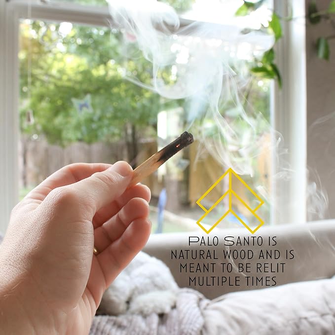 Palo Santo Sticks – High-Resin Holy Wood | Sustainable Peruvian Incense for Meditation & Cleansing (45 Count, 2-inch Sticks) - 3 Pack MaxwellsMysticMarket