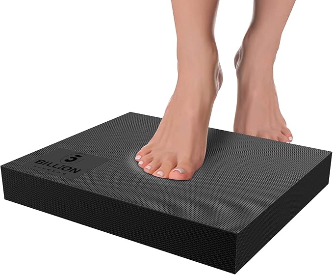 Foam Balance Pad(Large or XL),5BILLION Stability Pad for Physical Therapy,Non-Slip Exercise Balance Pad for Balance workouts,Yoga Knee Pad for Gym Fitness Stretching Pilate - Bloomnest