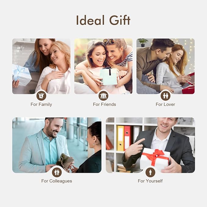 Gdrasuya10 Atomizing Rockery Water Fountain Desktop Chinese Fengshui LED Lamp Waterfall Water Sound Indoor Office Home