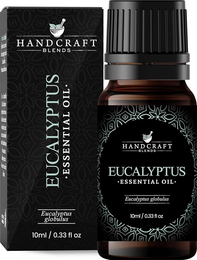 Handcraft Blends Eucalyptus Essential Oil – 0.33 Fl Oz – 100% Pure and Natural – Premium Grade Essential Oil for Diffuser and Aromatherapy, Skin, Massage, Candle and Soap Making Fragrance - Bloomnest