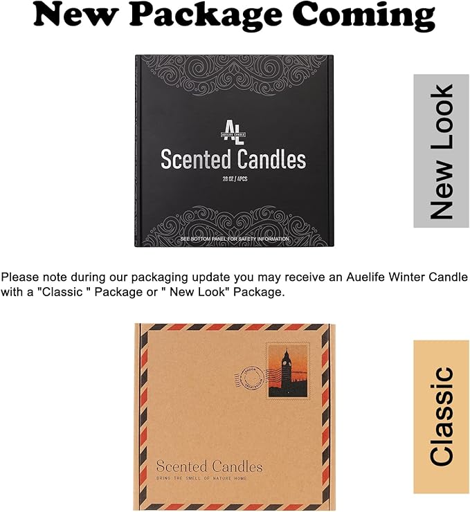 Scented Candles Set | Men Candle Set, Scented Candles for Home, Gifts for Men Aromatherapy Gift Set - 4 Pack Manly Gifts for Dad Fathers Day, Soy Candle of Leather/Smoke & Vanilla/Oak/Lavender - Bloomnest