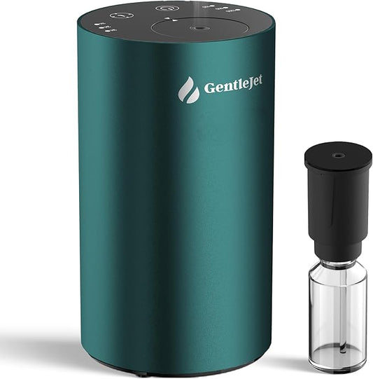 LiteMist Cold Air Essential Oil Diffuser – Waterless Nebulizing Aroma Diffuser, USB-C Cordless 2000mAh Battery, Aluminum Portable Scent Diffuser for Home Office Car, 0.7oz / 20ml - Bloomnest