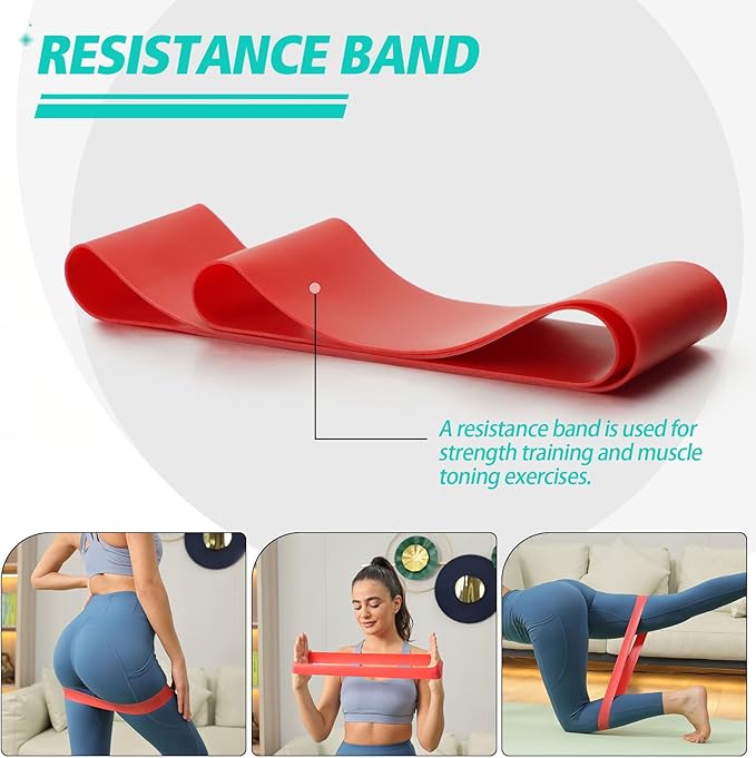 5-in-1 Foam Roller Set, Massage Roller Stick, Massage Ball, Resistance Band for Deep Muscle Massage, Trigger Point Release, Pilates, Yoga (Black-Wave) - Bloomnest