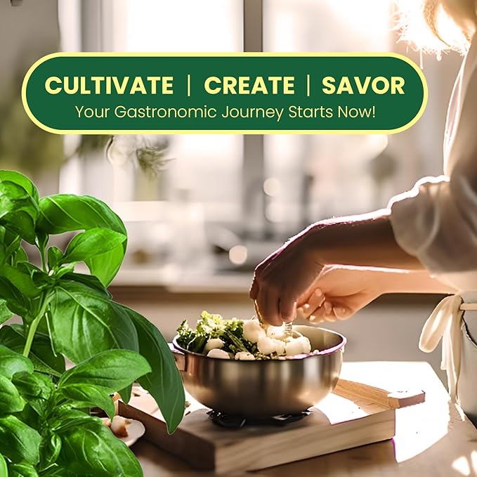 Herb Seeds 15-Pack – 4,500+ Non-GMO Heirloom Seeds for Planting – Indoor & Outdoor Herb Garden Kit with Basil, Cilantro, Rosemary, Thyme, Dill, Sage – Medicinal & Culinary Herb Seeds Variety Pack - Bloomnest