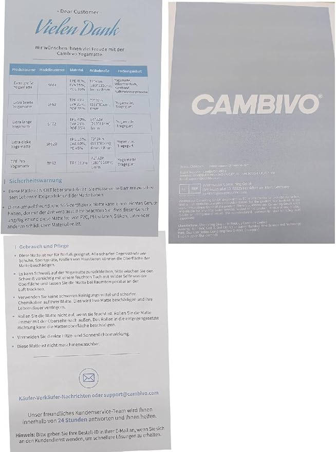 CAMBIVO Extra Wide Yoga Mat for Women and Men (72"/84"x 32"x 1/4") TPE Workout Mat, Non-slip Large Exercise Fitness Mat for Yoga, Pilates, Workout