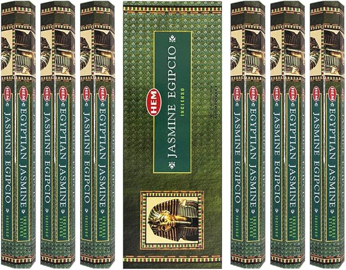 Egyptian Jasmine Incense Sticks and Incense Stick Holder Bundle Insence Insense Hem Incense Sticks