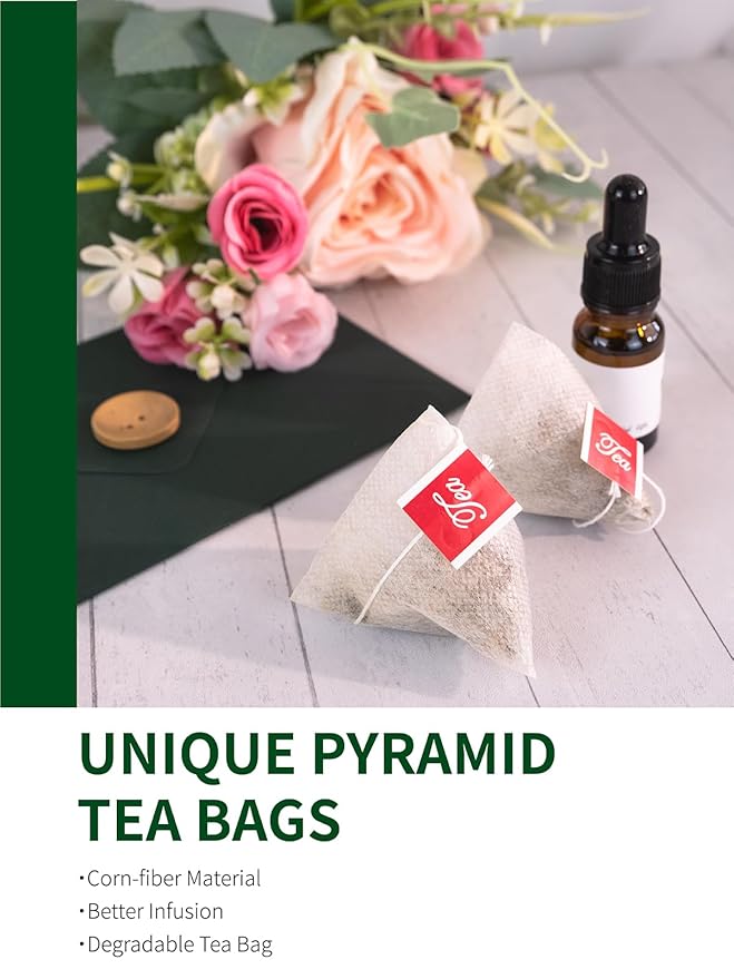 TeeLux Yerba Mate Tea Bags, 3g/bag, Unsmoked Yerba Mate Tea, Rich in Antioxidant, Hot & Iced Tea, 50 Count - Bloomnest