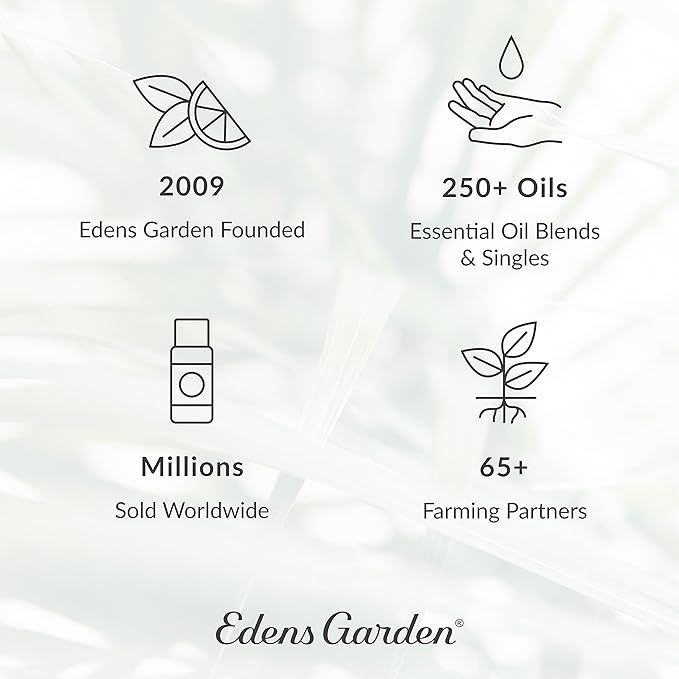 Edens Garden Essential Oils De-Stress 6 Set – 100% Pure Therapeutic Grade, Undiluted Aromatherapy Blends for Relaxation, Calming & Mood – Ideal for Diffusers, Home, Office & Self-Care, 10 ml/ 6 Pack - Bloomnest