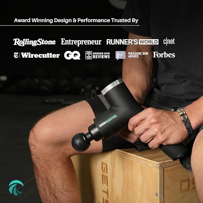Ekrin Athletics Kestrel Massage Gun: Enhanced Precision & Comfort for Superior Muscle Recovery & Wellness | Relieve Sore Muscles and Stiffness - Bloomnest