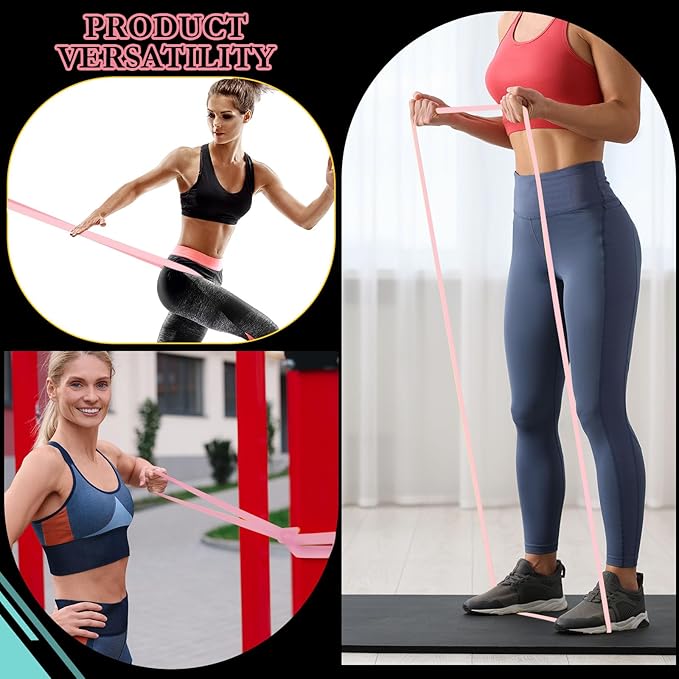 8 Pcs Resistance Bands Pull up Bands Pull up Assistance Bands Exercise Workout Bands for Working Out Muscle Training Physical Therapy Muscle Training Men and Women - Bloomnest